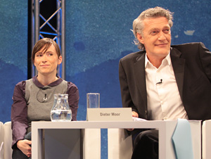 Heike Geißler, Dieter Moor (Foto ORF/Johannes Puch)