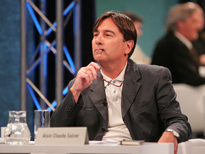 Alain Claude Sulzer (Foto ORF/Johannes Puch)